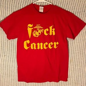 US Marines “F*ck Cancer” T-shirt M